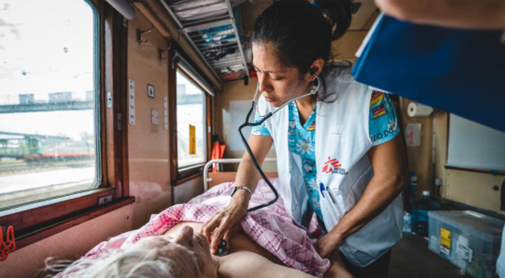 Acción humanitaria de Assistència Sanitària y Médicos Sin Fronteras
